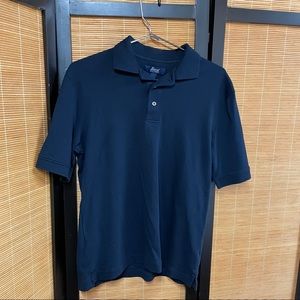 Men’s navy polo shirt